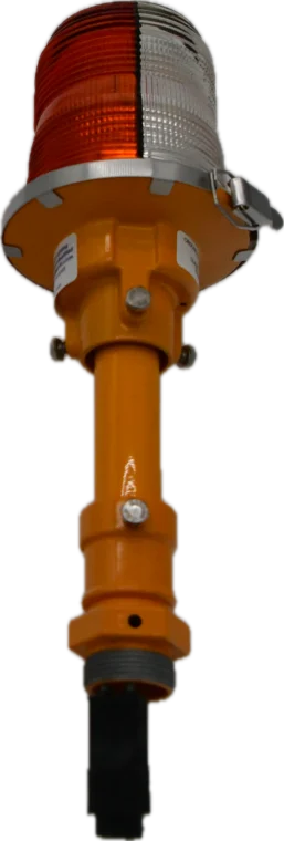 Elevated Taxiway Edge Light, Blue, 45W, 14" Height, L-861T, Crouse-Hinds ERL 5
