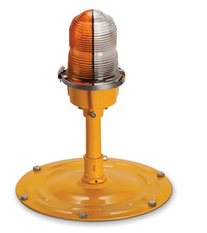 Steel Column, 22" Height, for 30" OAH Fixture