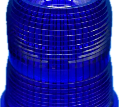 Blue Symmetrical Lexan Lens, MIRL L-861T Elevated Taxiway Edge Light